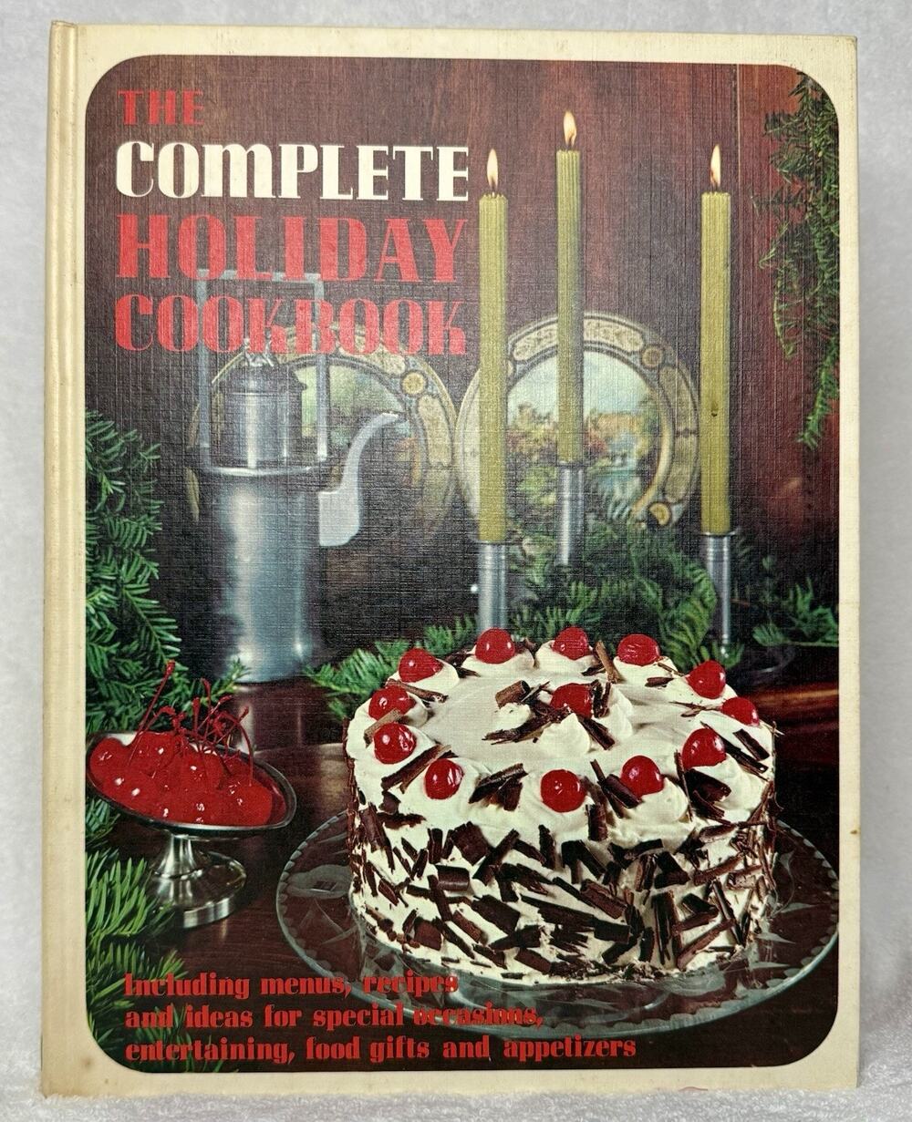 1969 Favorite Recipes Press The Complete Holiday Cookbook Hardcover Illustrated